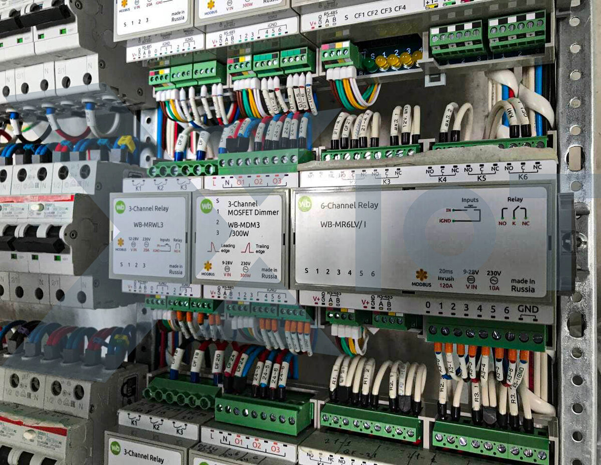 Щит автоматизации квартиры на оборудовании Wirenboard и Intesis. | XIOT -  разумная автоматизация | Дзен