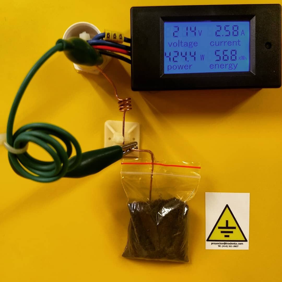 Креативное, но бесполезное заземление.  