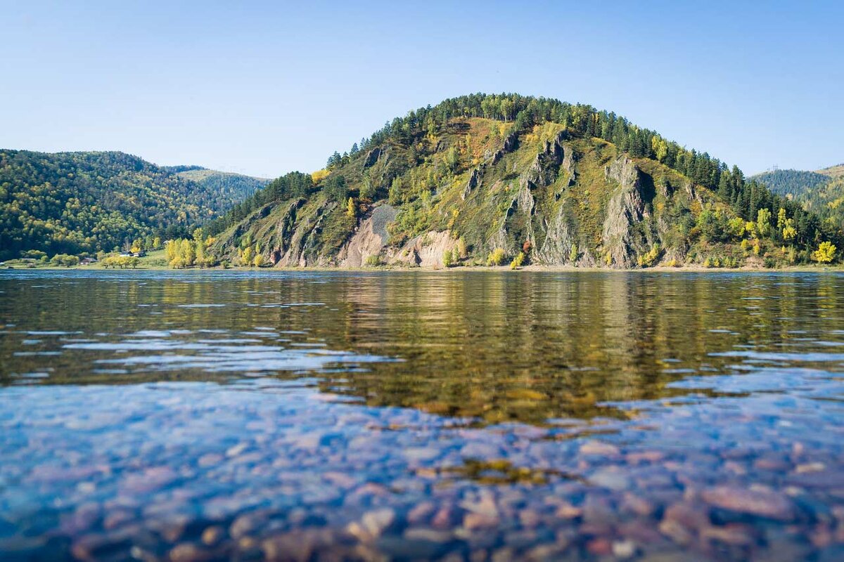 Река енисей впадает в море