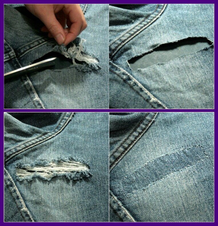Заплатки на джинсы, как красиво заделать дырку? Обзор оригинальных вариантов заплаток, 110 фото
