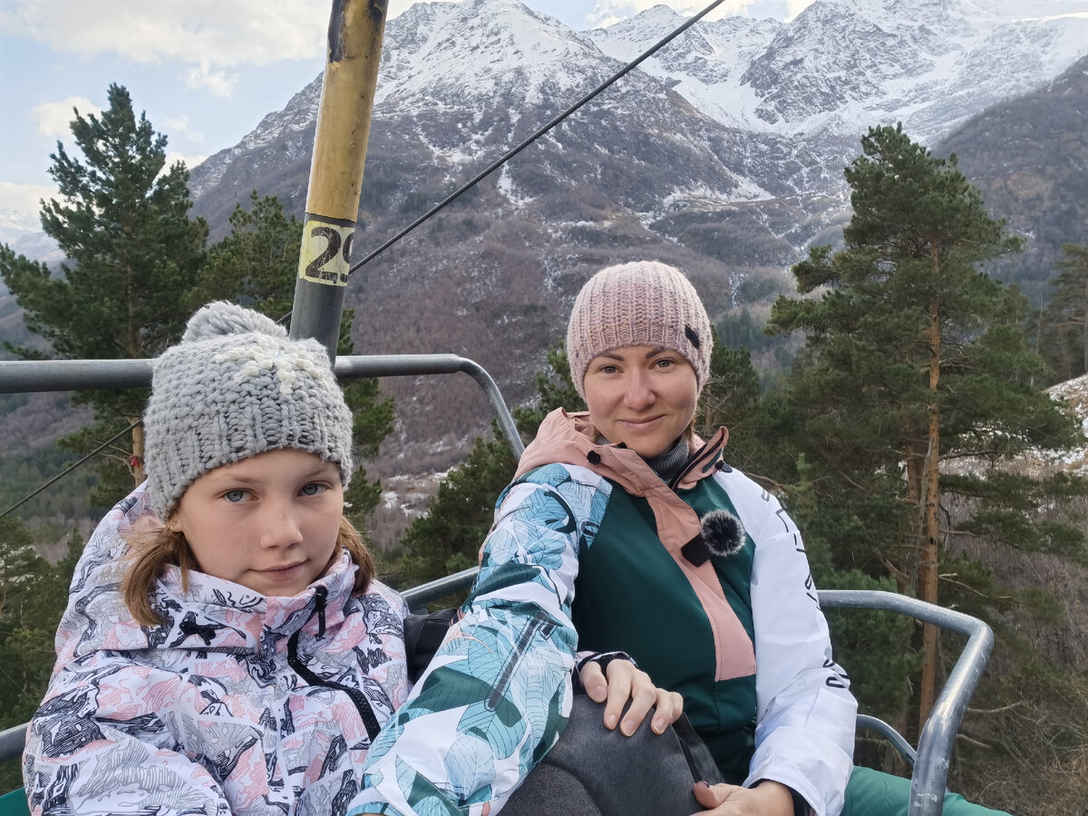 Двухкресельная канатка