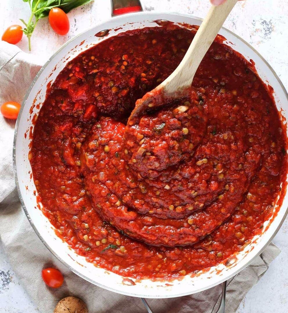 Чечевичный Болоньезе