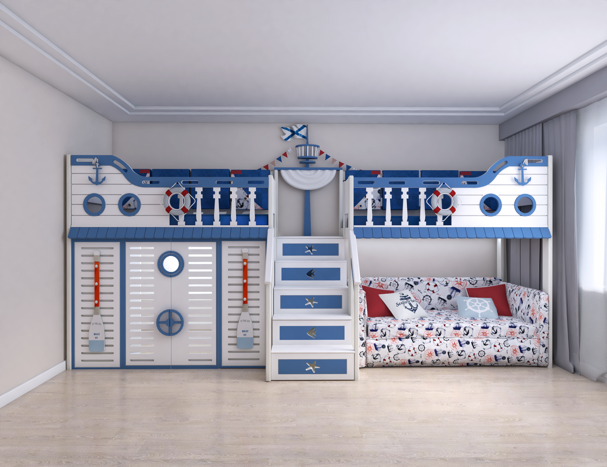 Один большой корабль для двух маленьких капитанов