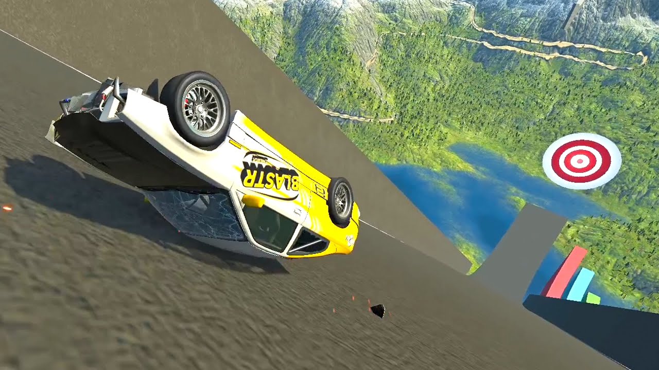 Epic High Speed Car Jumps – BeamNG Drive - BeamNG.Drive - BeamNG Drive mods  video - Cars test