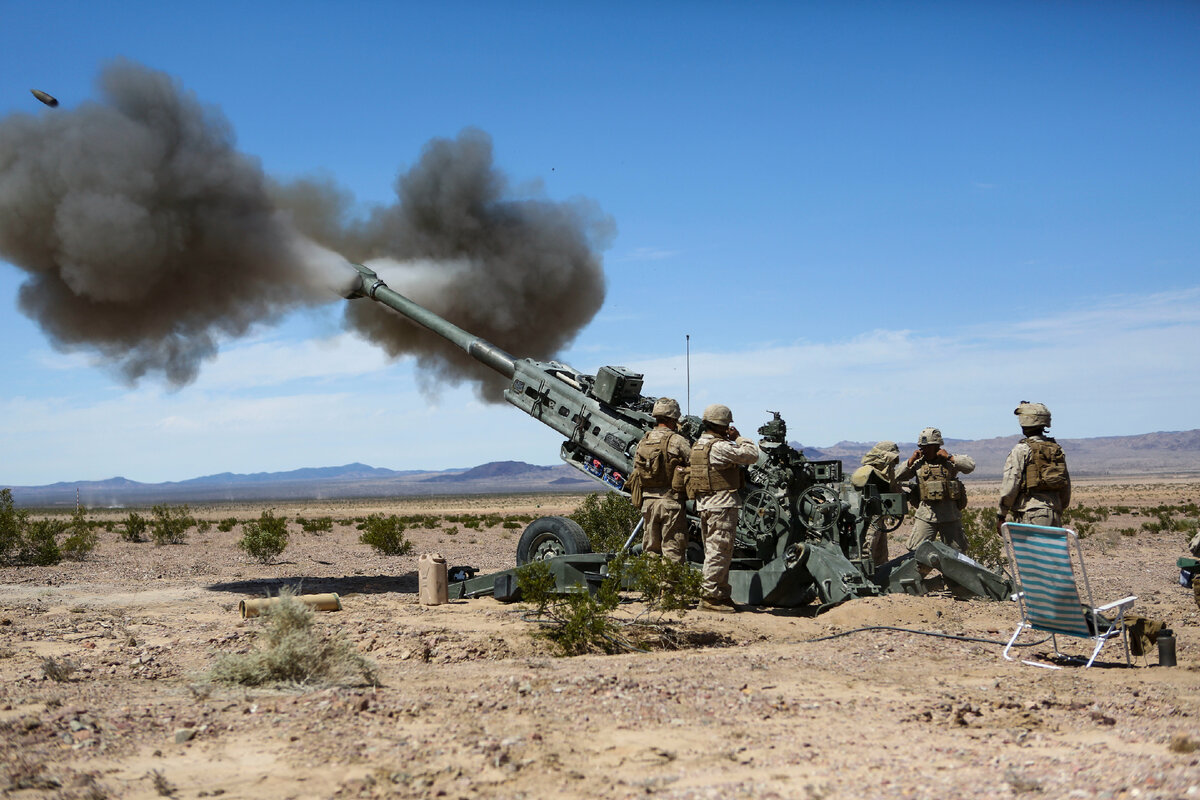 Буксируемая гаубица M777A2, фото: wikimedia.org
