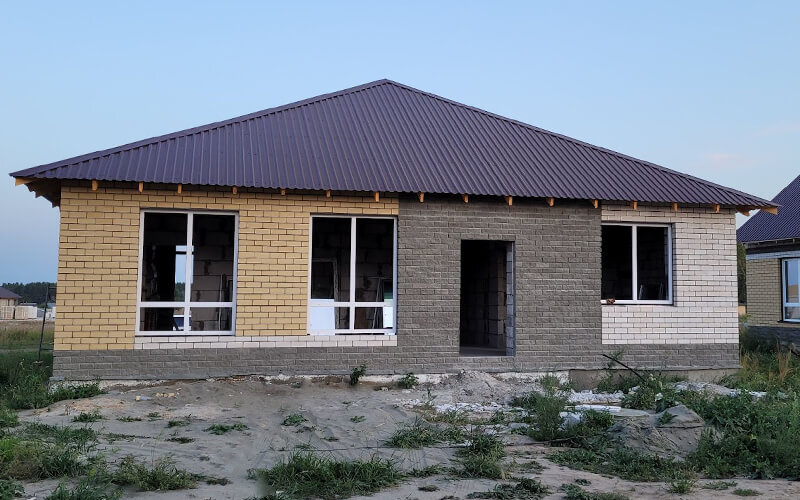 Дом из газобетона