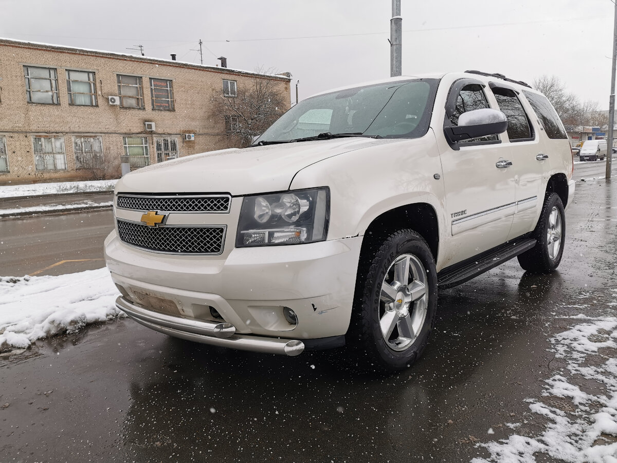 Chevrolet Tahoe в Сверхпрочном покрытии ТИТАН (белый перламутр) | Rubber  Paint | Дзен