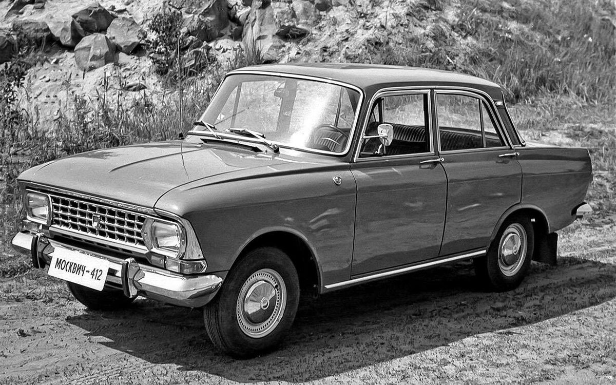 Москвич 412 - 1967 год.