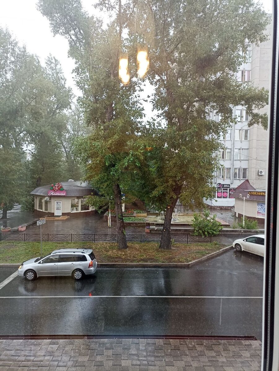 Вид из окна отеля