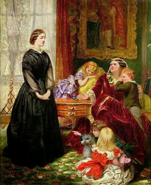 "Гувернантка", худ. Эмили Мэри Осборн