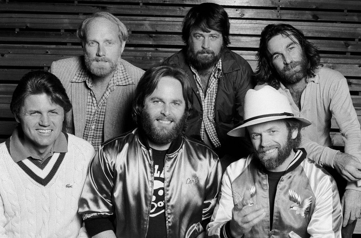 Группа The Beach Boys в 1980 году. 