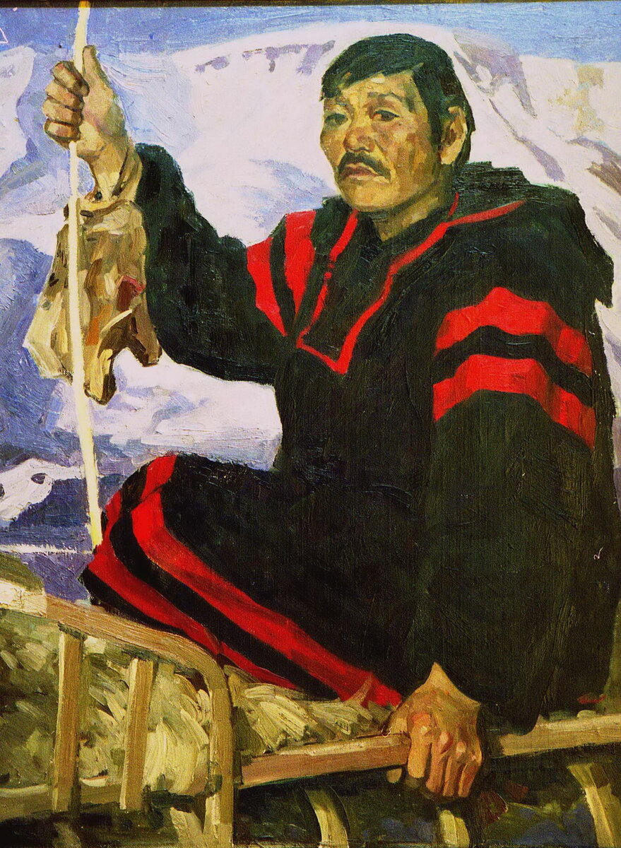 Вадим Санакоев. Портрет Ф. Мирхини. 1987 г.