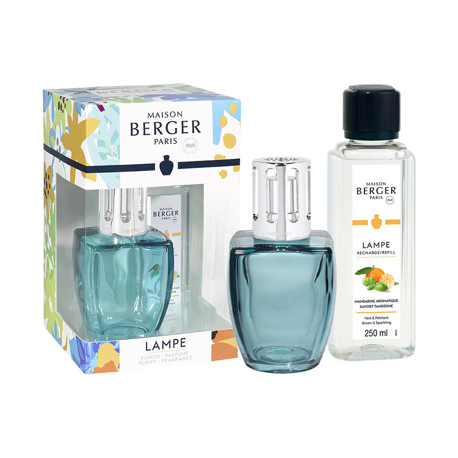 Лампа ароматическая Берже Maison Berger Лазурь Освежающий мандарин 250 мл, стекло