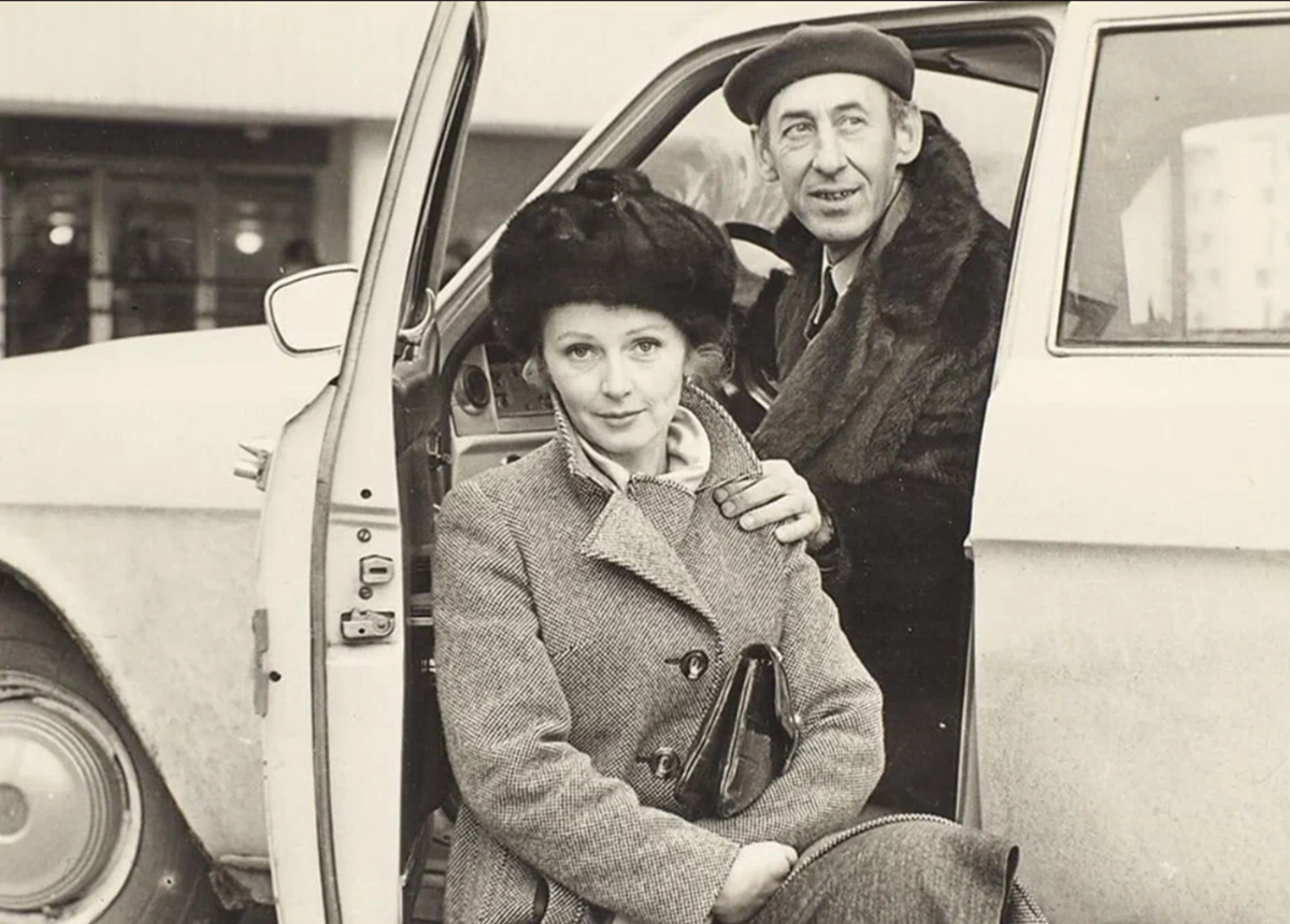 Валентина Титова и Владимир Басов, конец 1960-х.