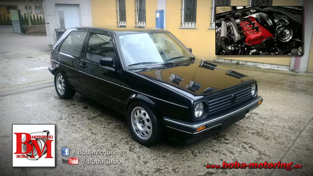 VW Golf 2 Boba