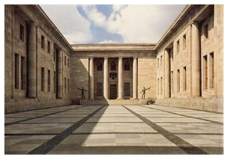 Двор Почета Имперской Рейхсканцелярии.