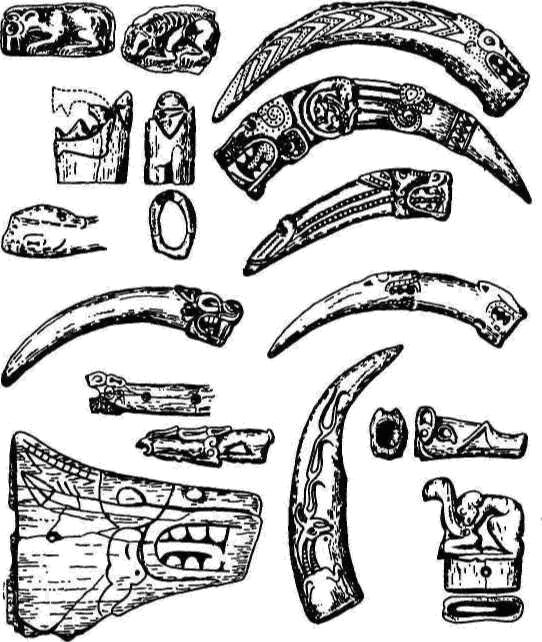 Древнее племя 6 букв. Древние украшения из костей животных. Древние вырезки на кости. Узоры на моржовых клыках.