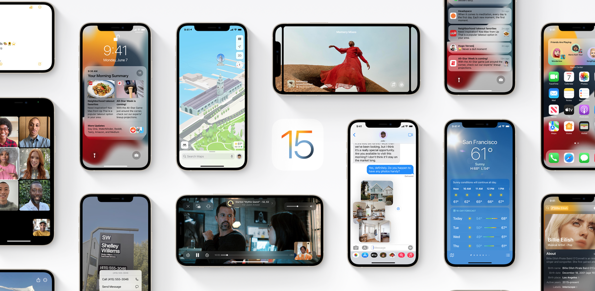 iOS 15 beta 1