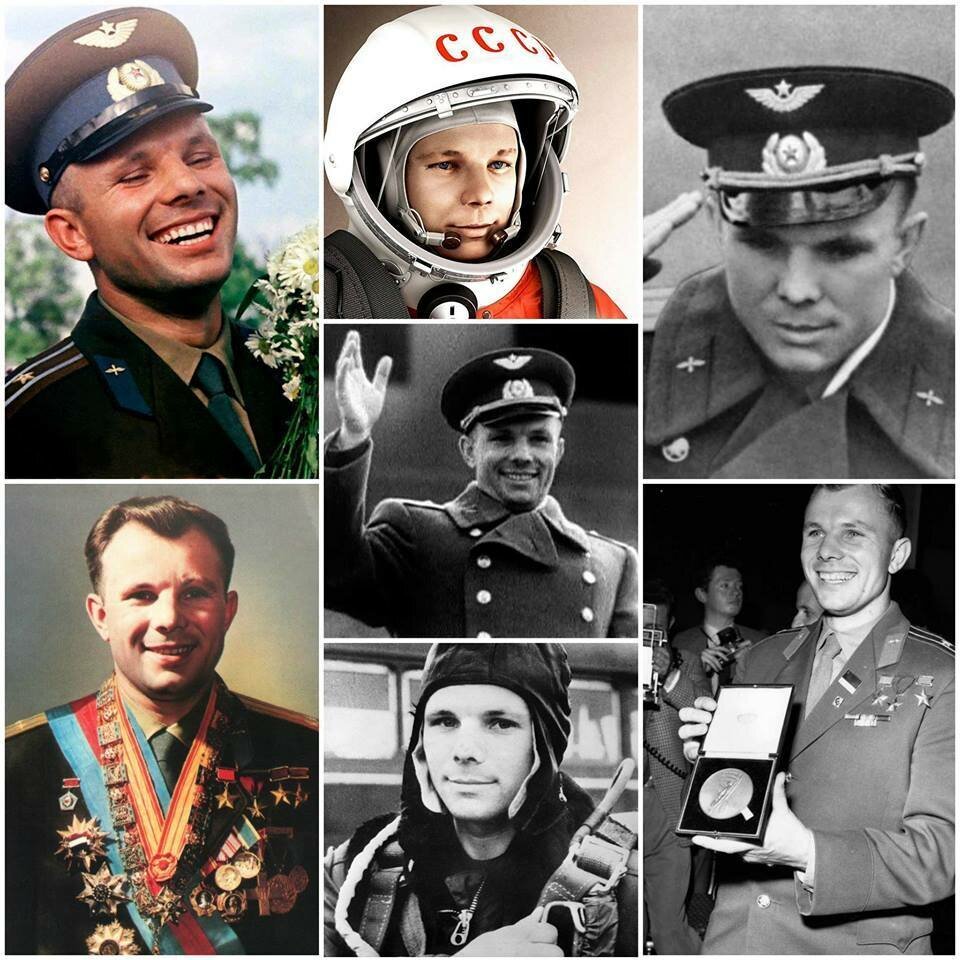 Юрий Алексеевич Гагарин.