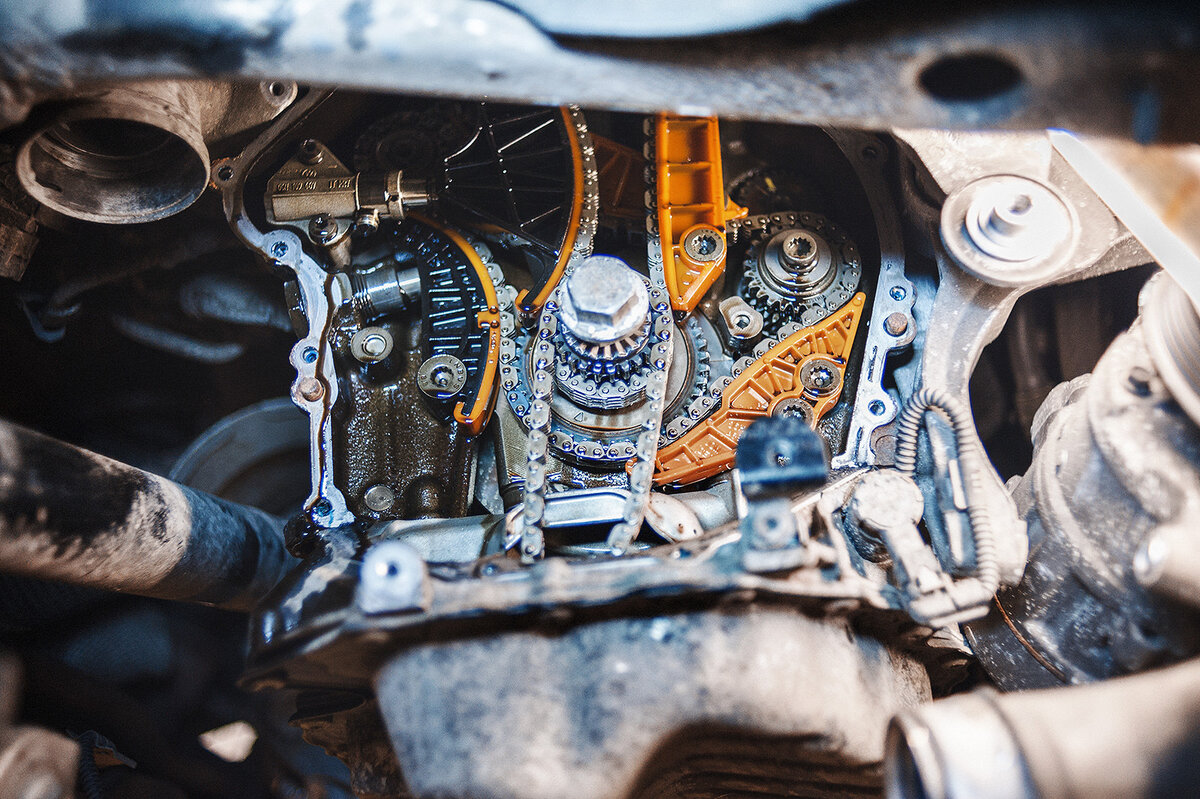 состояния цепи ГРМ  на моторах группы Volkswagen 