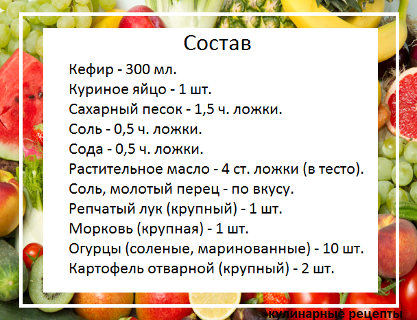 кулинарные рецепты
