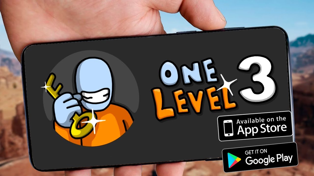 ТОП НА Андроид! One Level 3! Побег Стикмена! | Игро День | Дзен