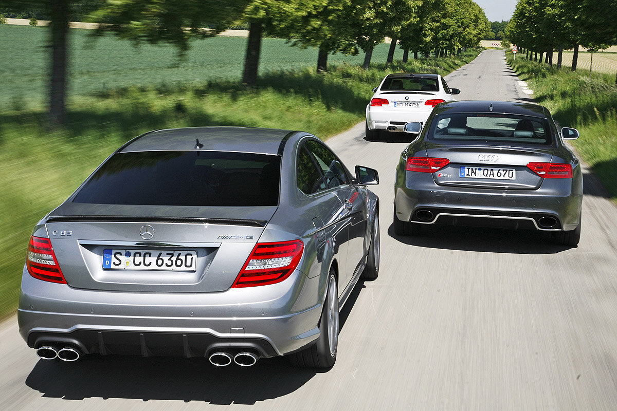 BMW m3 vs Mercedes c63