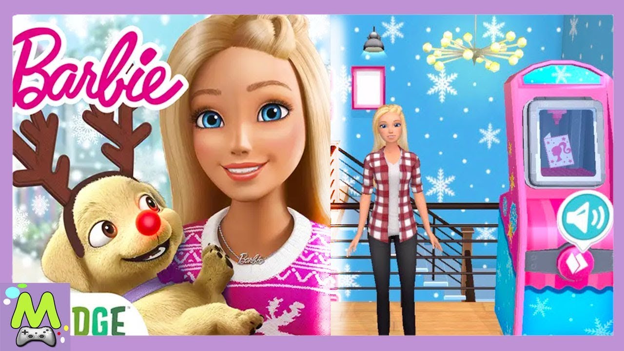 Барби в Доме Мечты/Barbie Dreamhouse Adventures.Подарки на  Рождество.Новогоднее Обновление Игры | Матвейкин Канал | Дзен