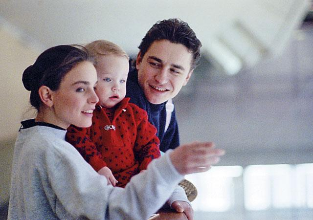 Сергей Гриньков/Екатерина Гордеева и дочь Дарья. Источник - Яндекс