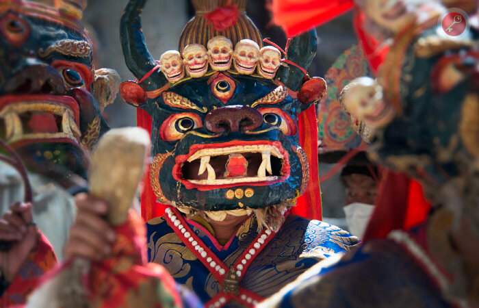 Эрлик, монгольская маска