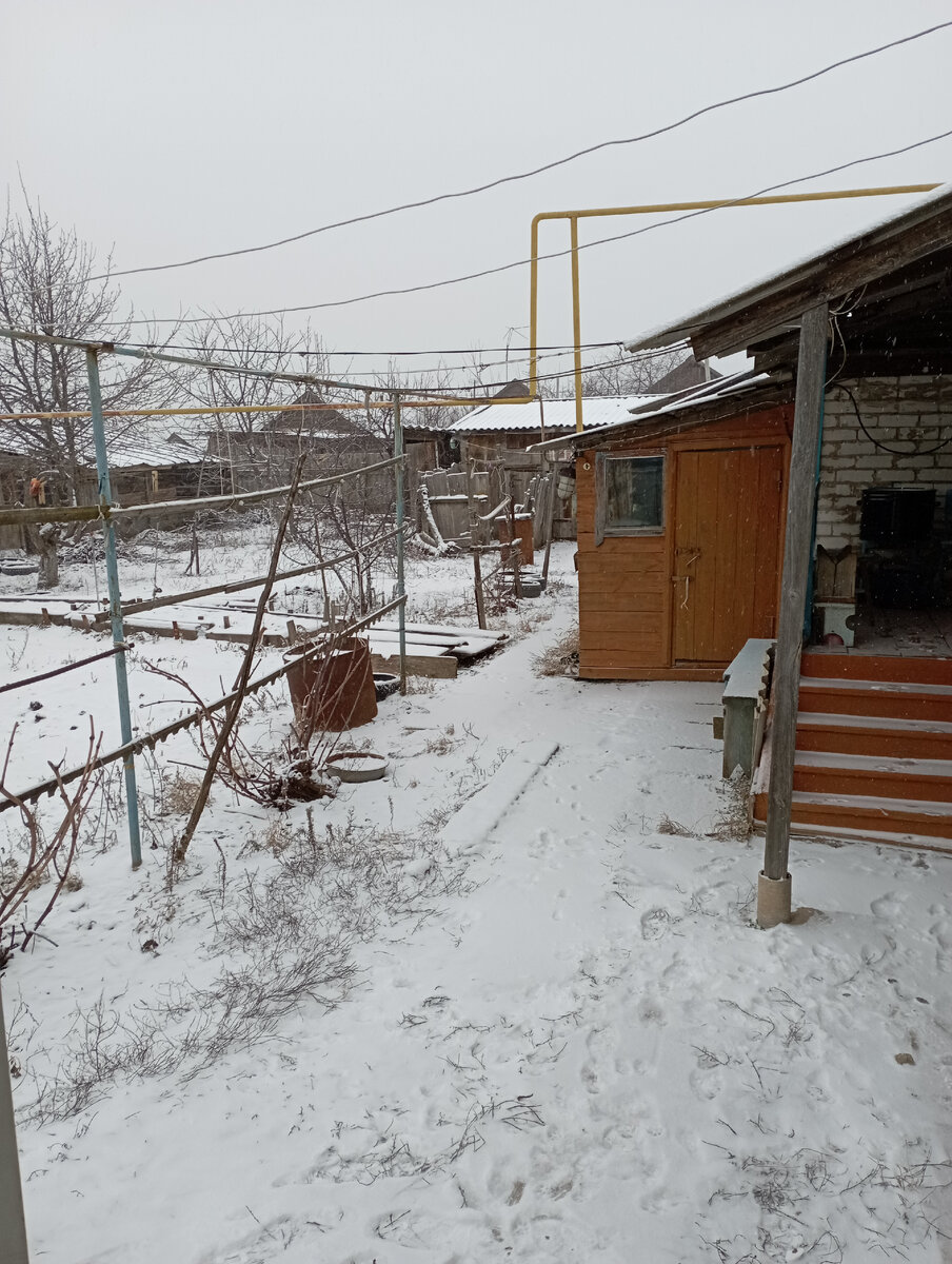 Зима в моём доме с огородом | Мой дом с огородом и кулинария | Дзен