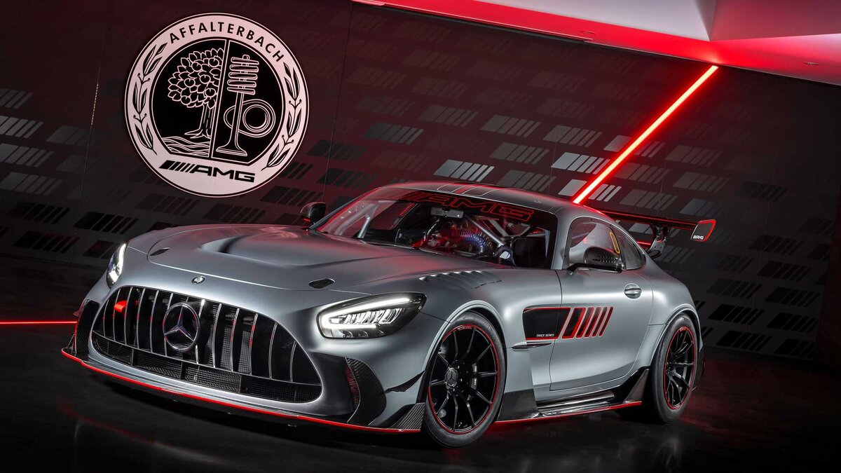 Mercedes-AMG GT Track Series отпразднует 55-летие AMG. | Авто Плюс | Дзен