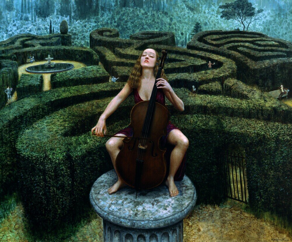 Mike Worrall. Уголок поэтов. 