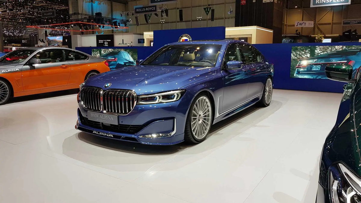 Современная BMW Alpina B7