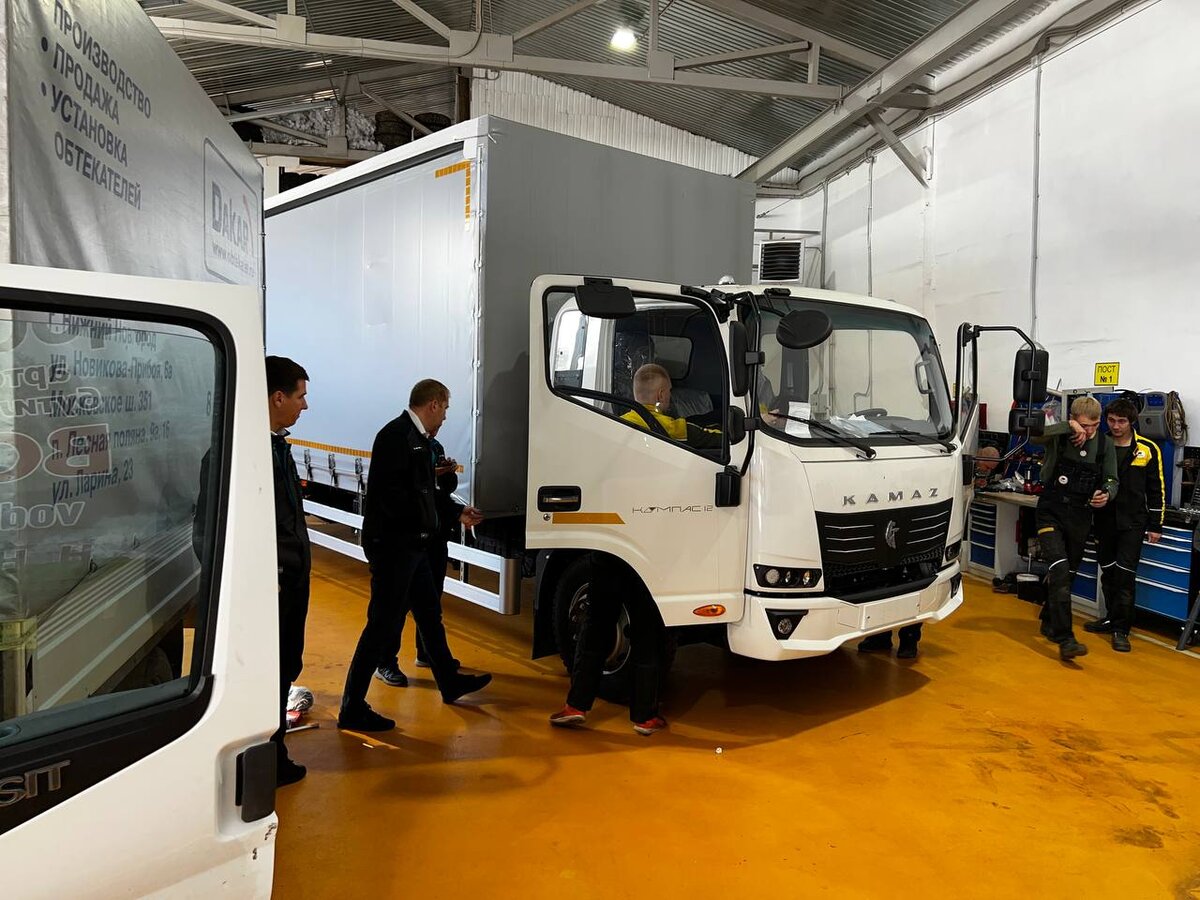 Согласование места установки Планара в кабине. 