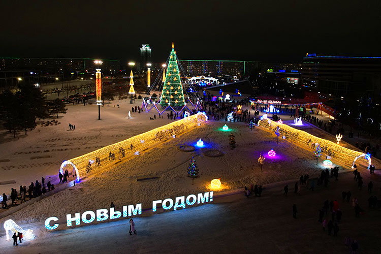   «Новогодние праздники прошли спокойно. Ничто не омрачило Новый год для челнинцев. Это очень важно» Фото: nabchelny.ru