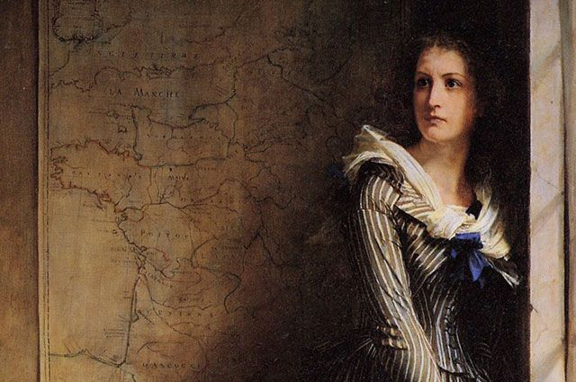 фрагмент полотна Бодри