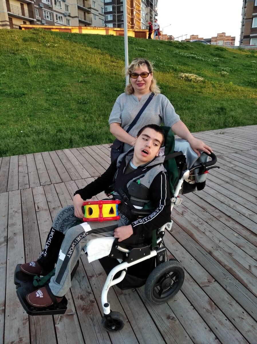 Ваня с мамой