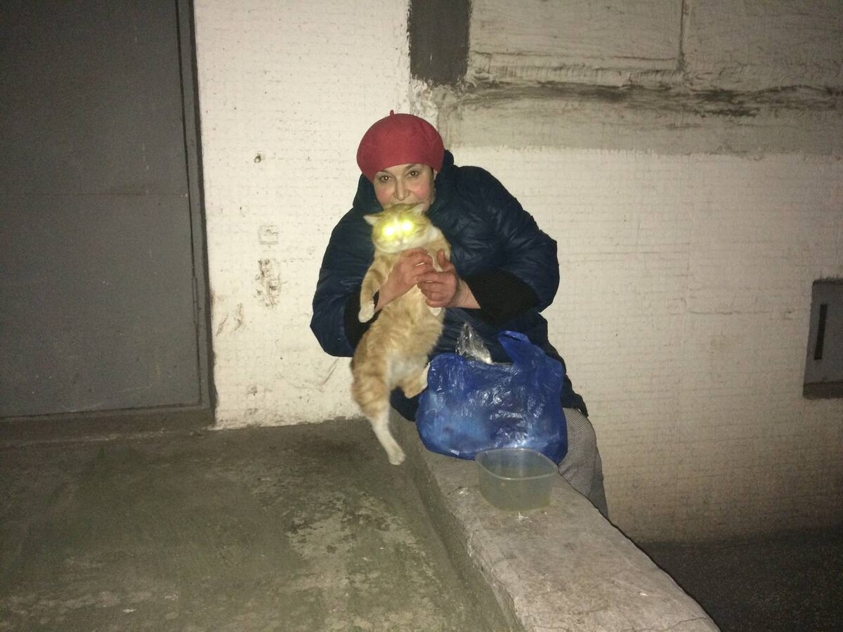 Галина Ивановна и ее 10-им летний подопечный Рыжик