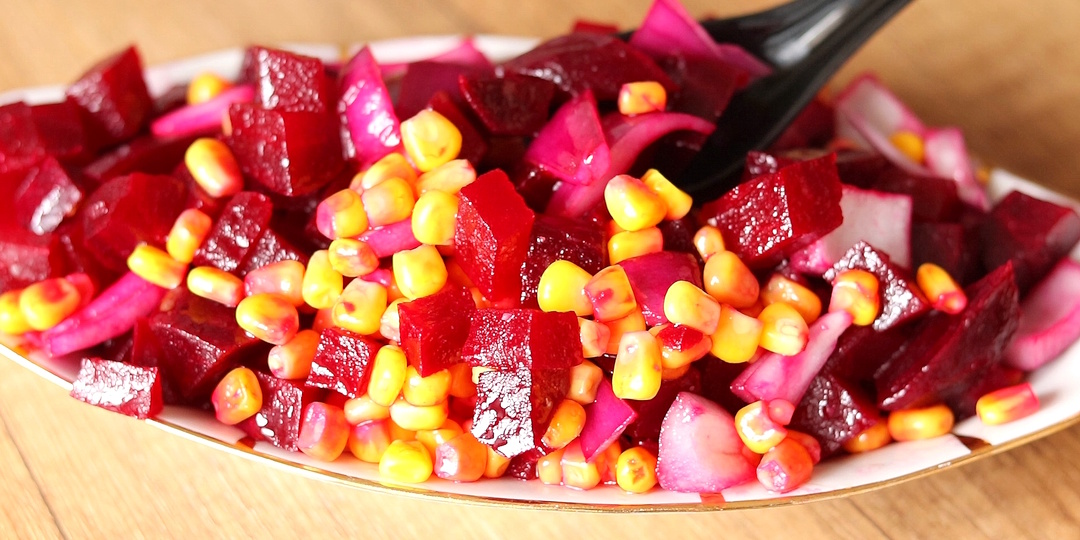 Салат за 2 Минуты из обычной свеклы! Вкусный салат 👍