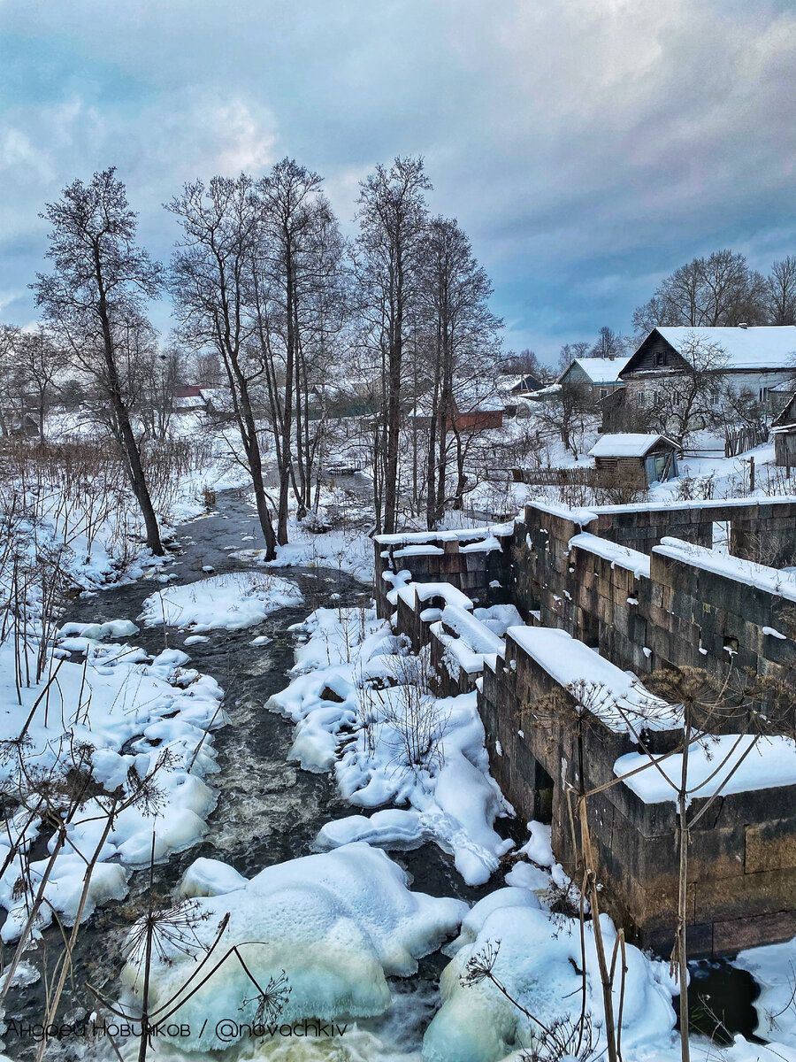 Остатки мельницы в Сиговке. Фото: Андрей Новичков