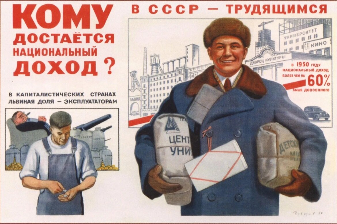Кому достается нац. доход?