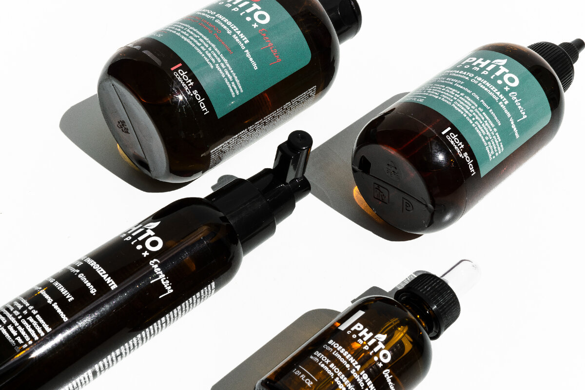 Компоненты 4ех этапного пилинга от итальянского бренда dott.solari