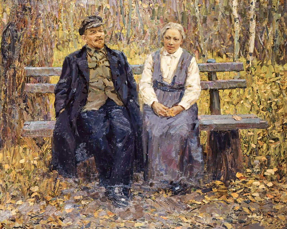 Художник Алексей Варламов "Осень в Горках"