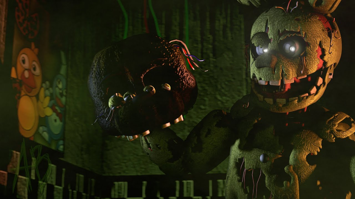 Сюжет фнафа. ФНАФ 3. Five Nights at Freddy's 3. Фредди ФНАФ 3. 3 Ночи с Фредди