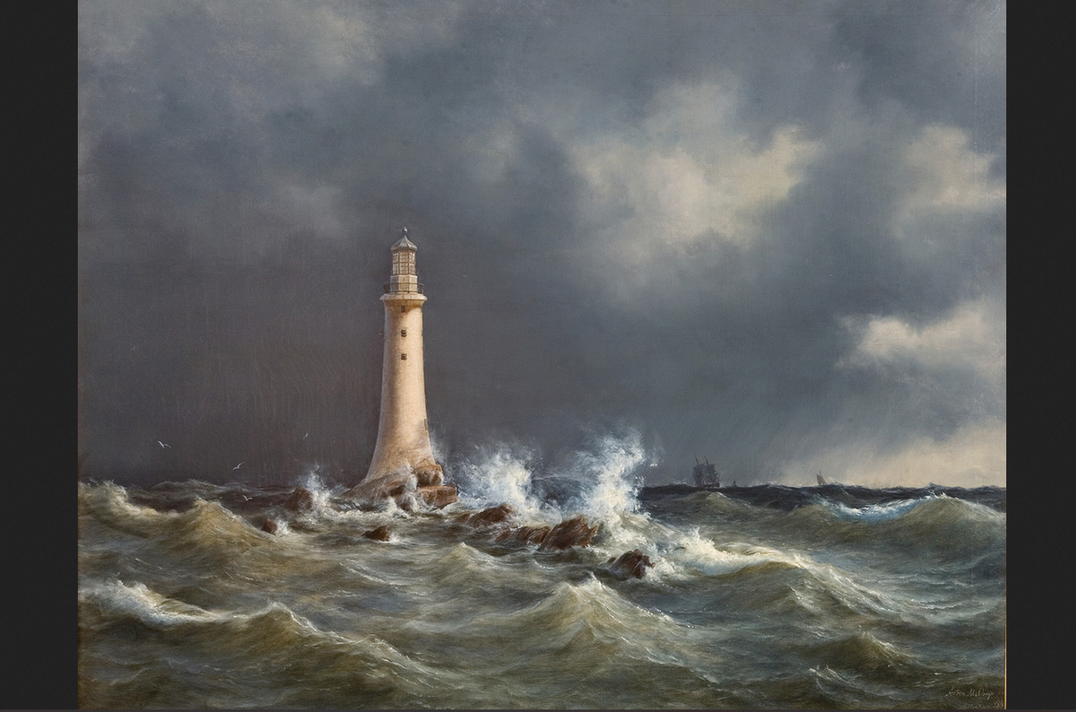 Антон Мельбе. "Маяк Эддистоун"