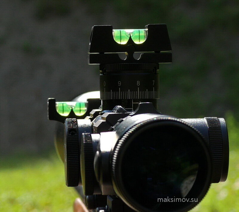 Популярный, но не совсем корректный способ юстировки оптического прицела в кольцах