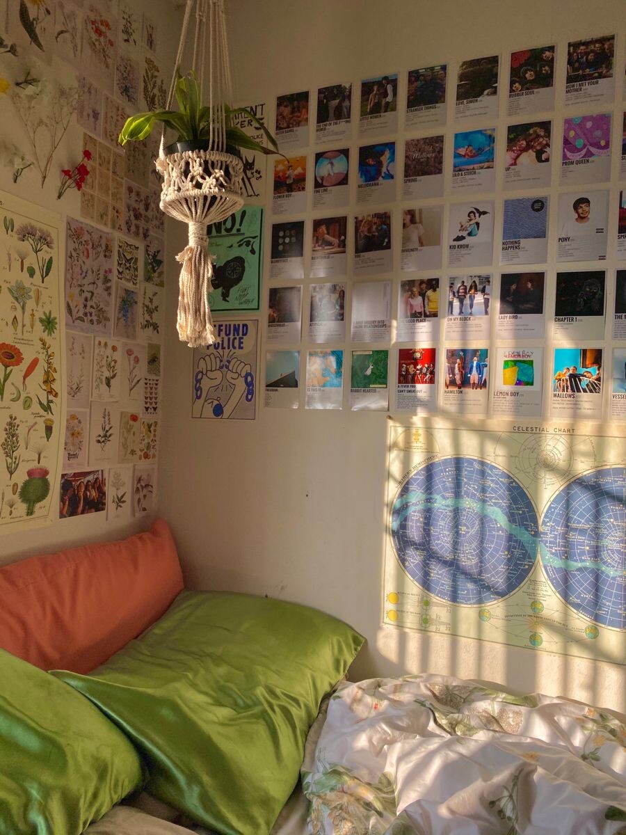Идеи для декора комнаты из Pinterest.