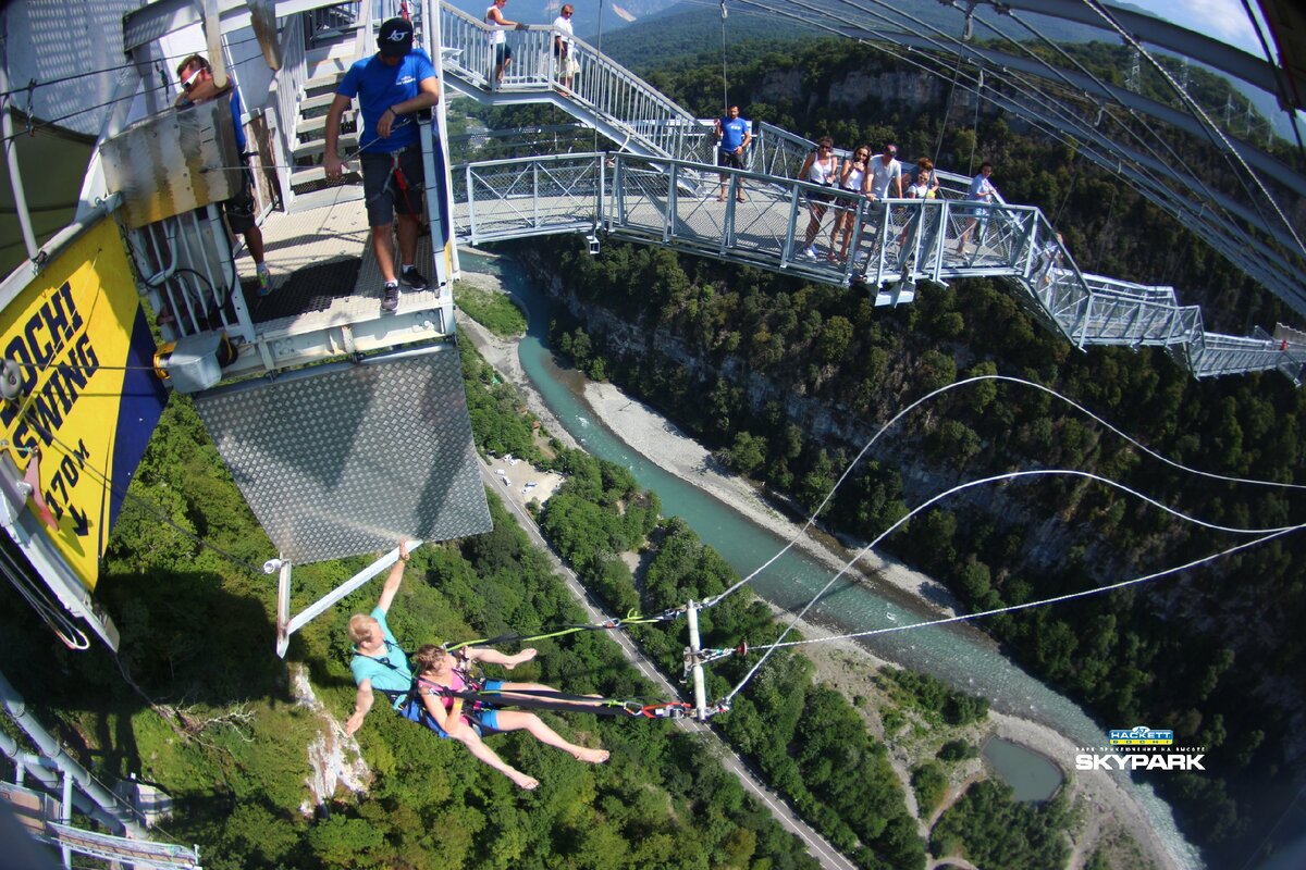 Сочи тарзанка Skypark