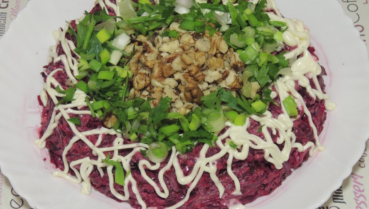 салат из свеклы 